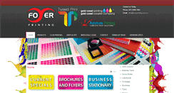 Desktop Screenshot of foyerprinting.com.au